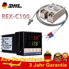 0- 1300 °C Digitaler PID-Temperaturregler REX-C100 eingestellt+K Thermoelement