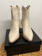 Damen Stiefeletten Gr.39 Creme