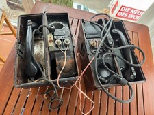 1 Paar Feldtelefon Wehrmacht