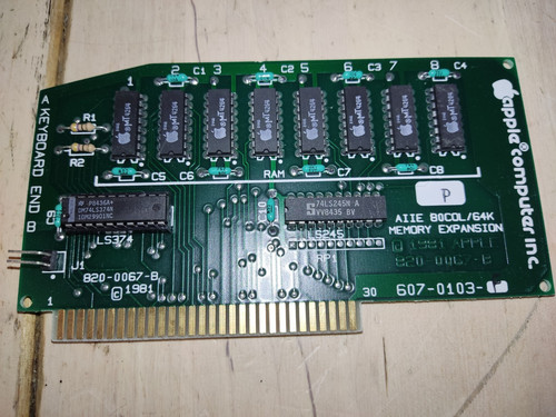 Apple iie säulenkarte - iie, 80
