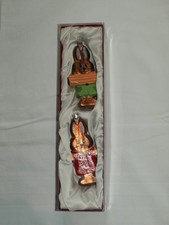 Osterschmuck " Hasenpaar " aus