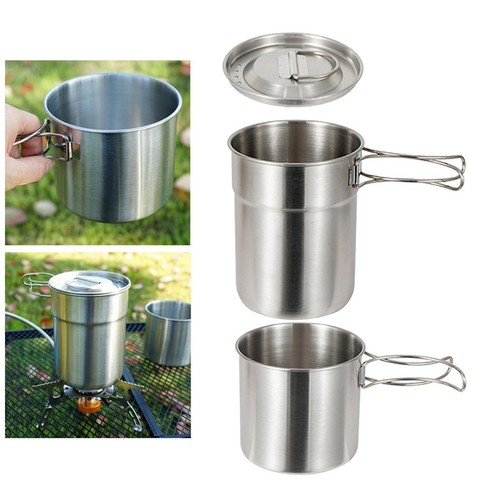 2pcs camping cup kit - 2pcs,