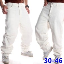 Herren Übergröße Denim-Hose