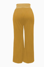 Einfarbige weite Hosen, Y2K