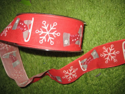 Weihnachtsband schlittschuh - weihnachtsband,