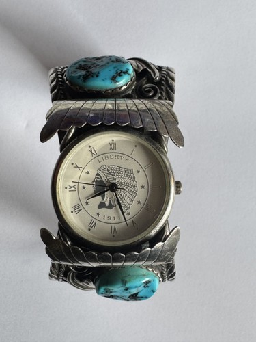 Navajo sterling silber - navajo, uhr