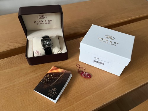 Herren armbanduhr haas cie - &,