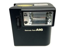 Olympus Electronic Flash A16 Blitzgerät für XA XA2 Kamera Blitz Flash