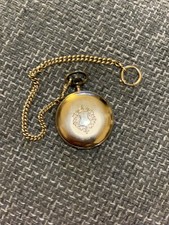 Taschenuhr 585 GOLD Saxonia mit Kette