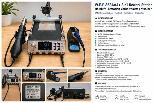 Wep 853aaa 1 digitale - wep, 3-in-1