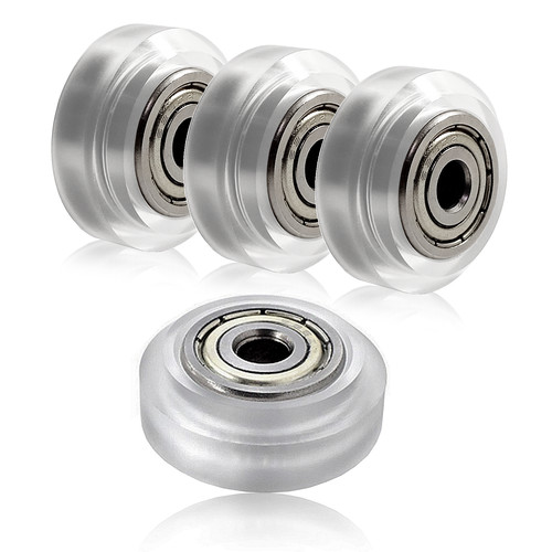 Rolle slot führungsrolle - 3x,