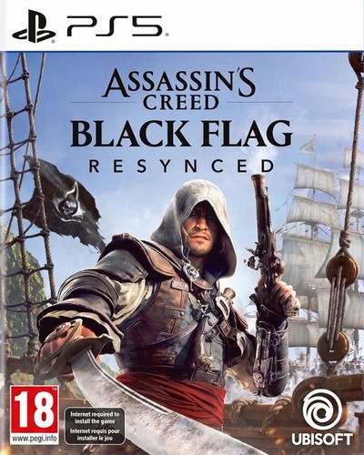 Assassins creed black - black, flag