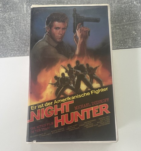 Night hunter vhs - night,
