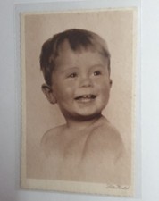 AK Grusskarte Kinderköpfe