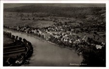 Ak Kadelburg Küssaberg Baden Württemberg, Landschaft mit Fluss,... - 11394637