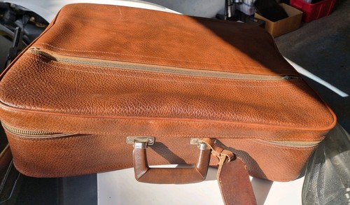 Antiker lederkoffer braun - antiker,