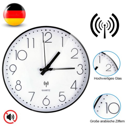 Funkuhr wanduhr ohne - funkuhr,