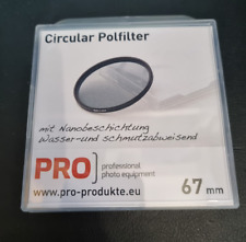 PCP Pro Dhg Super Polarizer Cpl 67mm Zirkular Polfilter mit Nanobeschichtung