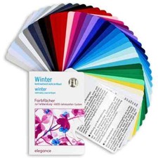 Farbpass Winter mit 35 Farben