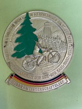 DDR Motorsport Plakette 2. DDR Meisterschaftslauf 17. Juni 1956 Karl-Marx-Stadt 