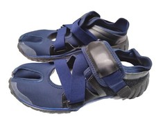 Sneaker Tabi split toe barfuß Zehenschuhe blau Gr. 43