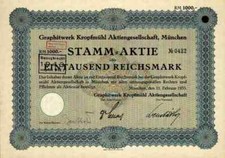 Graphitwerk Kropfmühl 1933