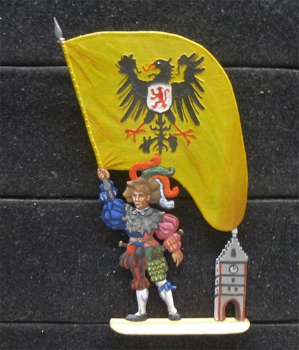 Zinnfigur landsknecht - zinnfigur,