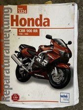 Werkstatthandbuch Reparaturanleitung Honda Fireblade Cbr 900 RR BJ.  1996 - 99