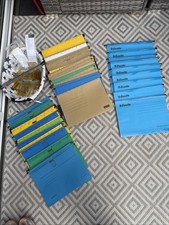 Hängeregister Mappen Hängehefter Mit Viel Zubehör Teilweise Neu Und Unbenutzt