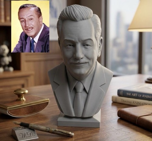 Walt disney büste - disney,