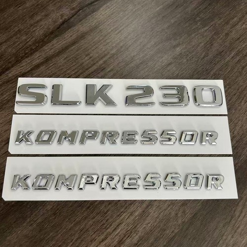 Slk230 kompressor emblem - 2x,