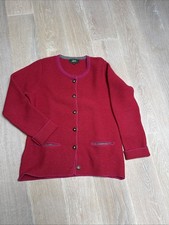 Wiesnkönig Strick Jacke, Trachten Cardigan, Feinstrick, Gr. 40 / L