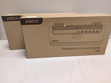2er set ABOX Vakuumiergerät 5 in 1 Vakuumierer Automatisch mit Cutter für trocke