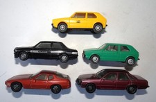 5er Set HO Wiking-Autos, guter