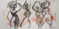 Zeichnung Frauen Portraits 2