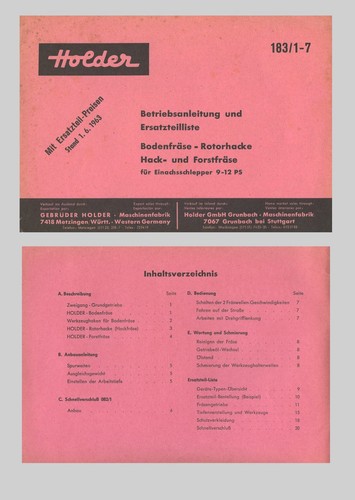 Holder bodenfräse rotorhacke - bodenfräse,