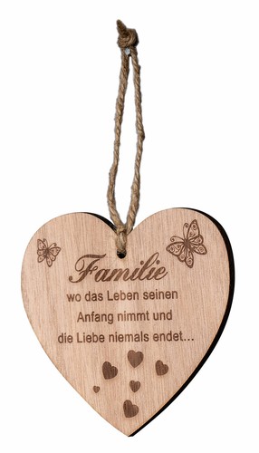 Herz 9x10cm birkenholz - 9x10cm,