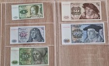 Deutsche Mark DM  Scheine