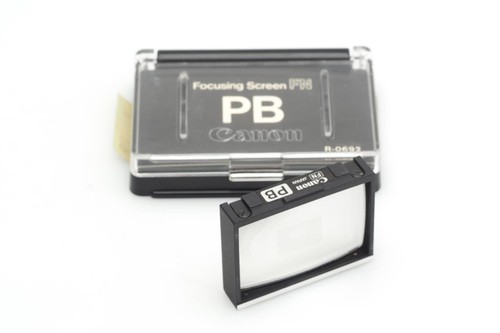 Canon focusing screen f - focusing,