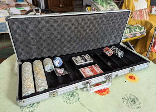 Koffer poker set - poker, hold'em