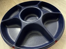 Tupperware - Party Snack Box mit Deckel Snackbox Rot/Blau Snackbox