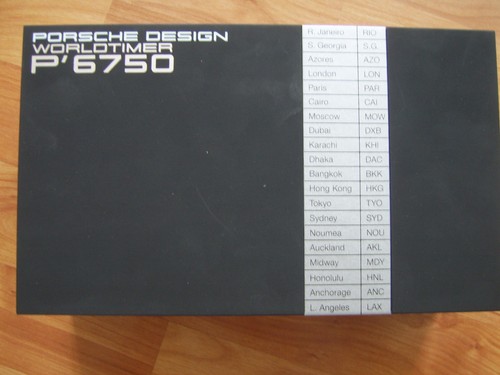 Porsche design worldtimer - design,