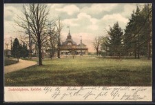 Karlstad, Stadsträdgarden, Ansichtskarte 1908 