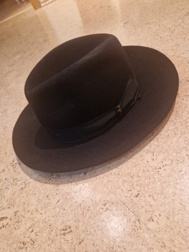Borsalino hut schwarz 58 - schwarz,
