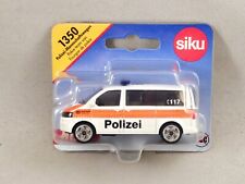 Siku VW Bus T5 Sondermodell Schweiz Polizei Stadt Zürich 1350 OVP 1:55