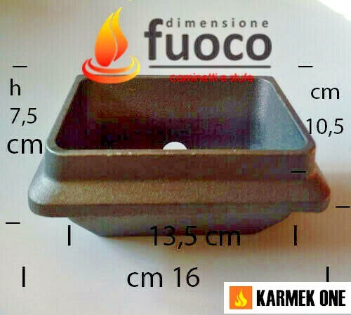 Karmek one gusseisen tiegel - gusseisen,