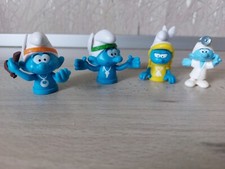4x Schlumpf Sammelfiguren