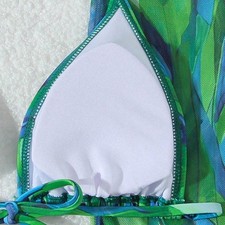 Stilvolles bedrucktes Bikini