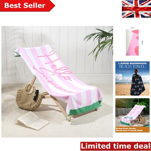 Stylisches blush strandtuch - stylisches,
