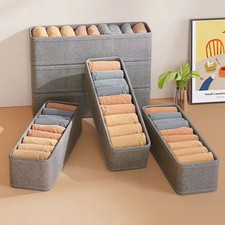 Schubladen Kleiderschrank Organizer 1 2 4 Stück Polyester 33x11x11cm